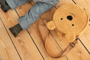 KIDS BAG TEDDY BEIGE