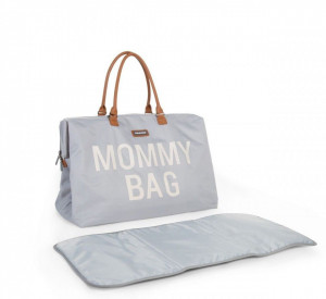 MOMMY BAG, GREY OFF WHITE