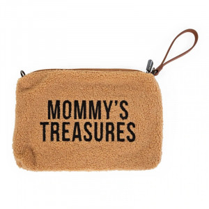 MOMMY'S TREASURES CLUTCH - TEDDY BEIGE