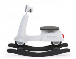 Njihalica Scooter, black&white