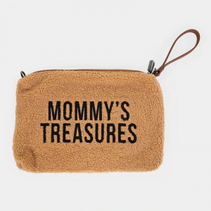 MOMMY'S TREASURES CLUTCH - TEDDY BEIGE
