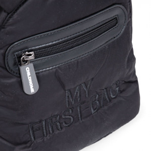 MY FIRST BAG, PUFFERED BLACK