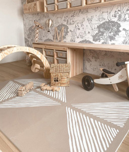 Toddlekind® Podloga za igru Sandy Lines Tan