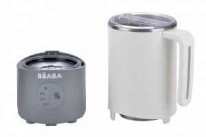 BEABA aparat Milk prep white/grey