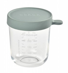 BEABA staklena posuda 250ml, eucalyptus green