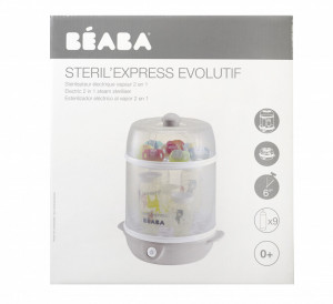 BEABA sterilizator express 2u1