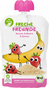 Freche Freunde kaša od banane, jagode i kinoe