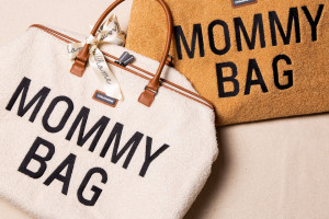 MOMMY BAG, Teddy Off White