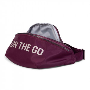 BANANA BAG ON THE GO HIP BAG, AUBERGINE