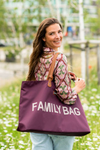 FAMILY BAG, AUBERGINE