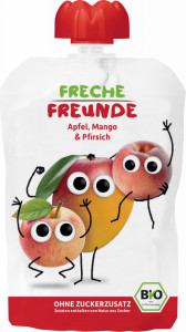 Freche Freunde sok od jabuke, manga i breskve