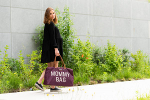 MOMMY BAG, AUBERGINE