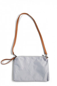 MOMMY'S TREASURES CLUTCH - GREY OFF WHITE