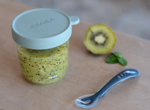 BEABA staklena posuda 250ml, eucalyptus green