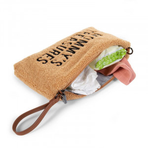 MOMMY'S TREASURES CLUTCH - TEDDY BEIGE
