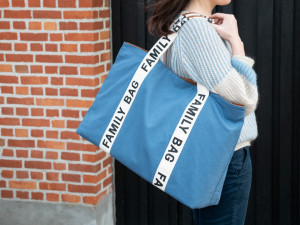 Family Bag - Signature - Indigo