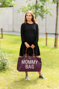MOMMY BAG, AUBERGINE