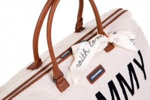 MOMMY BAG, Teddy Off White