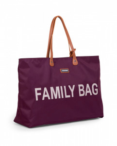 FAMILY BAG, AUBERGINE