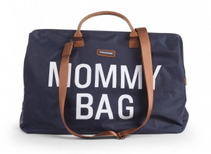 MOMMY BAG, NAVY WHITE