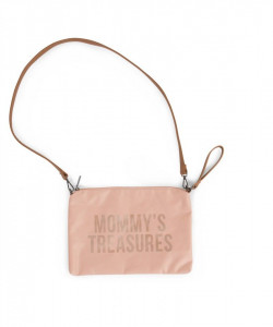 MOMMY'S TREASURES CLUTCH - PINK COPPER