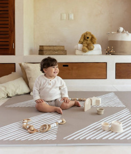 Toddlekind® Podloga za igru Sandy Lines Tan