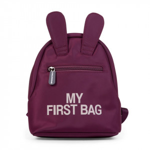 MY FIRST BAG, AUBERGINE