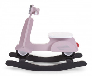 Njihalica Scooter, pink/black