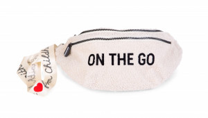 BANANA BAG ON THE GO HIP BAG, Teddy Off White