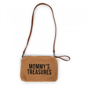 MOMMY'S TREASURES CLUTCH - TEDDY BEIGE