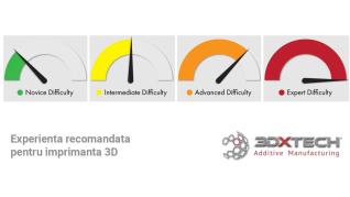 Experienta recomandata pentru imprimanta 3D Experienta recomandata pentru imprimanta 3D