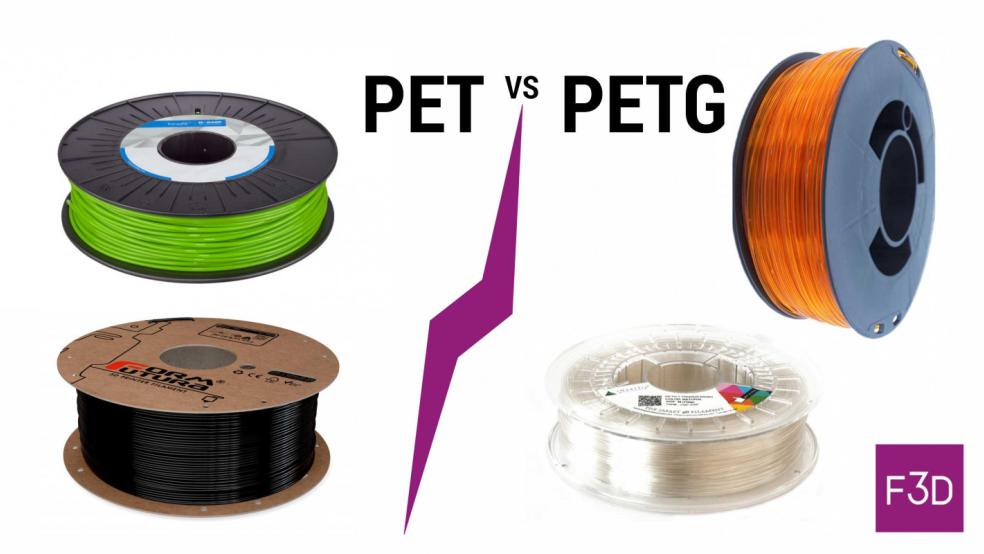 PET vs PETG PET vs PETG