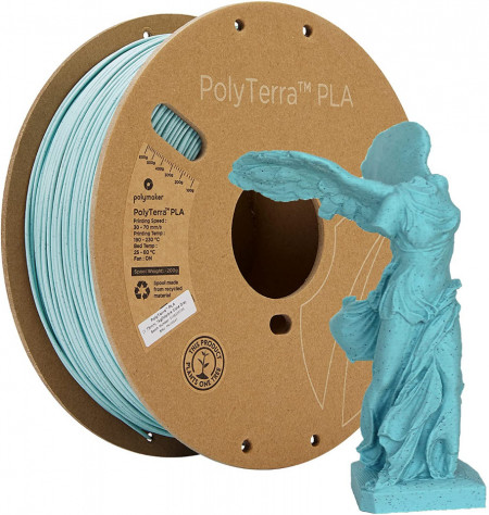 Filament Polymaker PolyTerra PLA Marble Slate Grey (gri-albastrui)1kg