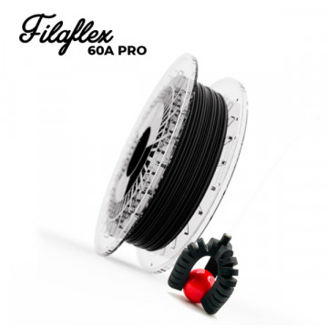 Filament FilaFlex 60A PRO Black (negru)