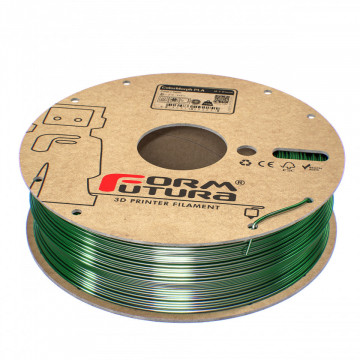 Filament High Gloss PLA - ColorMorph White&Green (alb si verde) 750g