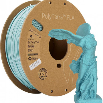 Filament Polymaker PolyTerra PLA Marble Slate Grey (gri-albastrui)1kg