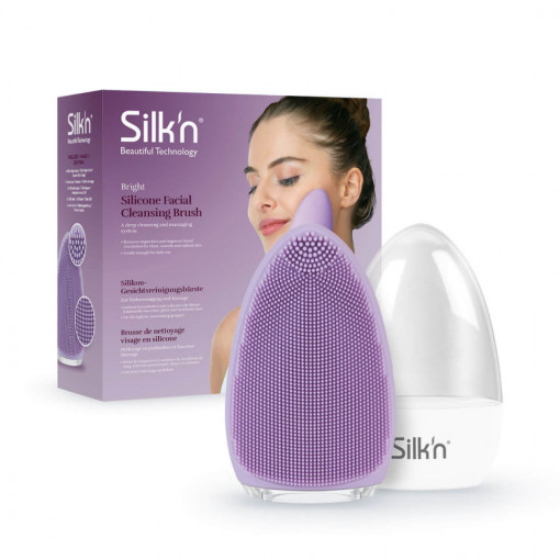 Dispozitiv de curatare faciala Silk’n Bright Purple