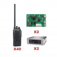 Icom Icf1100d14trunk SISTEMA TRONCAL VHF D