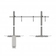 Wgbs121014 Rohn accesorios para torres ar