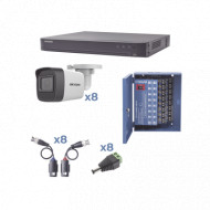 KH1080P8BW HIKVISION Kits- Sistemas Completos ; TurboHD de 8 Cana