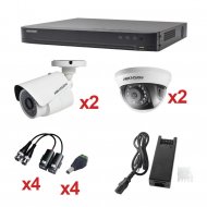Kh1080p2bw2dw Hikvision turbohd de 4 cana