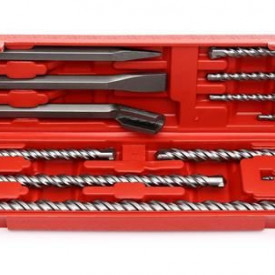 Set scule SDS+ 9 burghie si 3 dalti cutie plastic cod produs:10206
