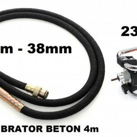 Vibrator pentru beton 20000W Lancie de 4m cod produs:10846
