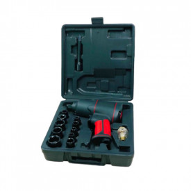 Set Pistol Impact pneumatic 1200Nm 1/2" 17 elemente cod produs:1433