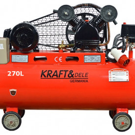 Compresor de aer industrial 270L 820l/min 2 cilindri 5.5 kW 380V 409 cod produs: