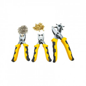 Set de clesti pentru capsat, gaurit, preducea piele 10552 cod produs: