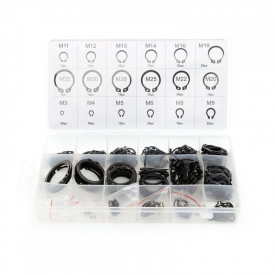 Set sigurante tip inel alezaj Seeger 300 bucati cod produs:10510