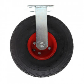 Roata fixa din cauciuc placa metalica carucioare 270 mm 466 cod produs: