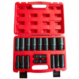 Set de chei tubulare IMPACT 16 piese 10-32mm 1/2" 10531 cod produs: