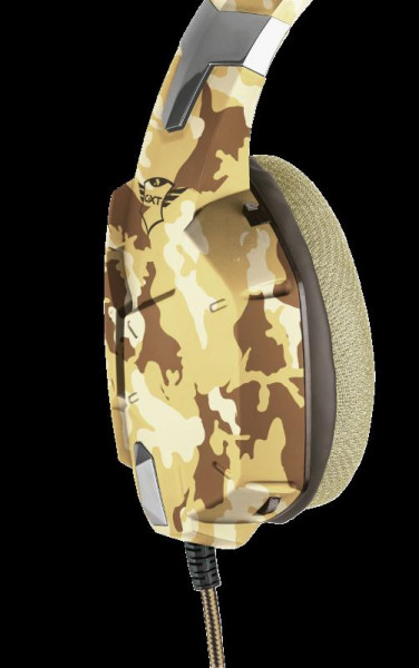 Casti gaming Trust GXT 322D Carus Desert camo